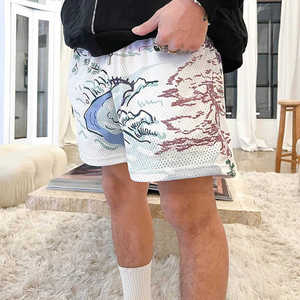 Lujo de alta calidad 100% algodón hombres Cargo Shorts 2022 último diseño venta al por mayor impresión Digital colores elegantes pantalones cortos para hombres - Product Image 4