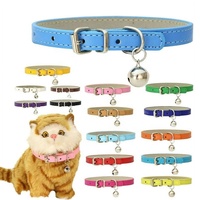 Collier pour chat en cuir de qualité supérieure, personnalisé, résistant, couleur et style sur mesure, motif animalier, avec rivets – Meilleur prix