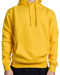 Pull à capuche surdimensionné unisexe personnalisé en tissu éponge français-Sweat-shirt uni de qualité supérieure avec poche kangourou - Product Image 1