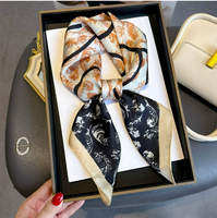 Pañuelo Cuadrado para Mujer con Estampado a Cuadros de 70cm, Accesorio de Moda Suave, Ligero y Elegante, Versátil para el Cuello