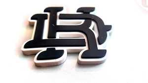 <b>Baseball</b> and American Football Helmet Bumpers Rubber PVC with 3D adhesive tape backing - Product Image 6