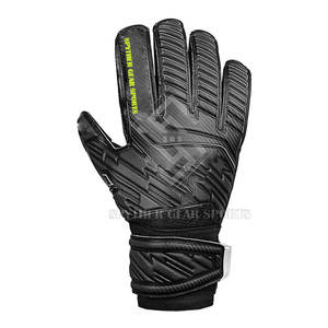 Gants de gardien de but de football professionnels en latex de haute qualité personnalisés avec protection des doigts, vente en gros - Product Image 2