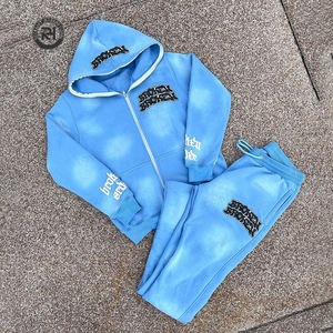 New Arrival Winter Acid Wash Cotton <b>Fleece</b> <b>Hoodie</b> Vintage Style Custom Oversized Unisex Streetwear Sweatshirt Bulk Wholesale - Product Image 1