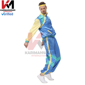 Conjunto Deportivo para Hombre con Bolsillo Trasero con Cremallera, Traje Atlético Ligero para Correr con Chaqueta de Cremallera Completa y Pantalones con Cintura Elástica para Entrenamiento - Product Image 5