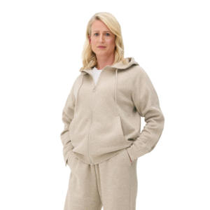 Ensemble survêtement évasé personnalisé pour femme, 2 pièces, écologique, respirant, séchage rapide, 100% coton molletonné, survêtement évasé - Product Image 2