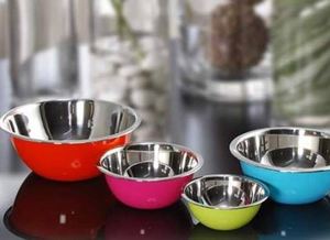 Juego de utensilios de cocina totalmente metálicos de acero inoxidable de 14 piezas con inserto de vaporizador de olla de leche y ensaladera, último regalo de cocina- [India Home Craft] - Product Image 6