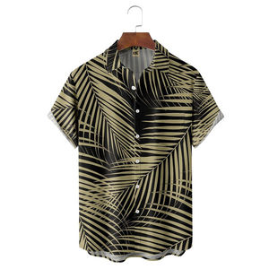 Chemise Aloha à manches courtes pour femmes, à fleurs hawaïennes, écologique, respirante, décontractée, pour la plage, vêtements de rue, vente chaude - Product Image 2