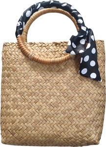 Bolso de playa de moda/bolso de algas marinas/bolsos de mujer hechos a mano para compras diarias o vacaciones - Product Image 4