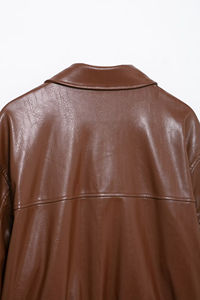 Mujeres 2025 primavera nueva moda bombardero chaqueta abrigo manga larga bolsillos Casual mujer prendas de vestir exteriores - Product Image 5