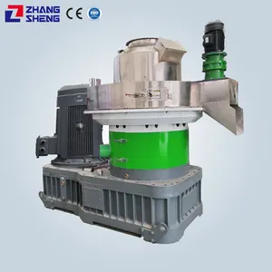 vertical ring die 360mm pto wood pellet mill cheap biomass wood pellet machine jinan