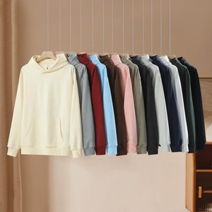 เสื้อฮู้ดดี้คุณภาพสูง 480 GSM สำหรับผู้ชาย เสื้อสเวตเชิ้ตแบบสวมหัว Unisex  รับสกรีนโลโก้ เสื้อฮู้ดดี้เปล่าเนื้อหนาสำหรับผู้ชาย - Product Image 2