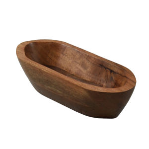 Bols à pâte remplis de cire en bois de manguier naturel et d'acacia pour les mariages de Noël Bougeoirs élégants Lanternes Centres de table - Product Image 5