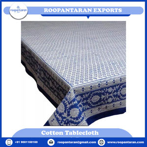 ผ้าปูโต๊ะผ้าคอตตอนสำหรับงานแต่งงานสไตล์อินเดียบอสโนวาสีเขียว - Product Image 4