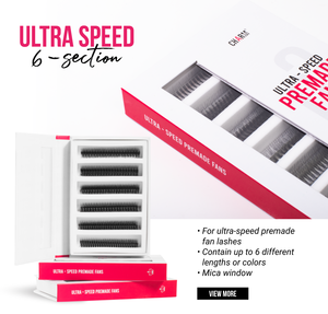 CharmLash private label lash supplies symmetrical premade mega volume fans russian volume lash <b>trays</b> comfortable wear <b>oil</b>-free - Product Image 6