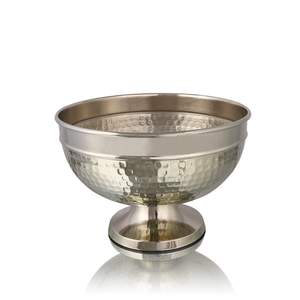 Florero de Metal de Aluminio Sólido de Primera Calidad con Acabado Plateado para Centro de Mesa - Product Image 5