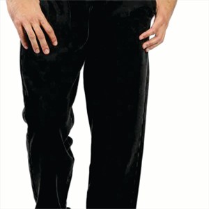 Streetwear brodé personnalisé pour hommes impression 3D bouffante pantalon de survêtement empilé en éponge française pantalon de survêtement évasé en polaire High Street - Product Image 6