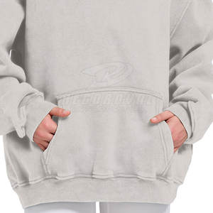 Nuevo diseño superventas mujeres ácido lavado sudaderas con capucha bajo MOQ al por mayor ácido lavado sudaderas con capucha para la venta - Product Image 3