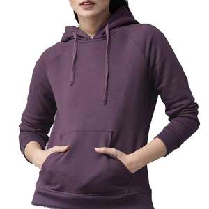 Sweat à capuche surdimensionné femme Streetwear pull confortable polaire coupe ample à capuche avec poche décontracté hiver sweat - Product Image 1