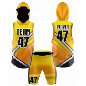 Maillots de football américain personnalisés avec numéro, grandes tailles, été, pour hommes et jeunes, uniforme de football 7V7 par sublimation, compression personnalisée - Product Image 1