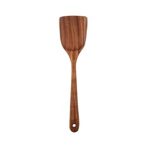 Ensemble couteau à gâteau et spatule en bois d'acacia le plus vendu ustensiles décoratifs en bois outils de service à gâteaux avec poignée à trou suspendu - Product Image 4