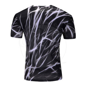 Nueva llegada Sublimación Camiseta Algodón Poliéster Material Sublimación Camiseta Estilo único Sublimación Camiseta - Product Image 2
