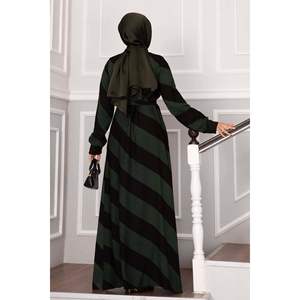 Robe modeste vert amande Vêtements confortables pour hijab - Product Image 2