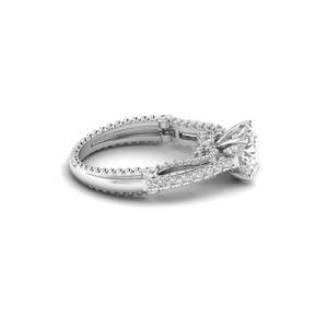 Anillo Solitario de Diamante Cultivado en Laboratorio AJRETAIL de 2.29 Quilates, Color F, Claridad VS1, Oro Blanco de 14K con Incrustaciones, Certificado IGI para Compromiso - Product Image 2