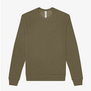 Bella Canvas mujeres manga larga moda gráfico sudaderas Casual suelta manga larga cuello redondo pulóver sudadera - Product Image 4