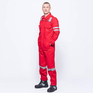 Men's Lightweight Waterproof Dust-Resistant Workwear Coverall Multi-Pocket Bib & Brace <b>Dungarees</b> Wholesale Breathable Feature - Product Image 5