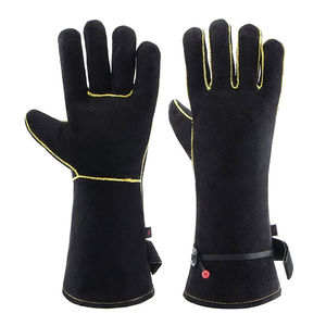 Top Vente Conception Populaire Gants De Soudage Personnalisables Marque Privée Créé Votre Propre Style Unique Bonne Protection Des Bras De La Main - Product Image 1