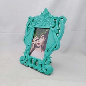 Cadre photo pliable en bois de mode personnalisée du fabricant professionnel prix de gros décoration murale de bureau encadrement photo - Product Image 3