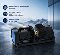 Module de caméra thermique MWIR refroidi 1280x1024, capteur d'imagerie infrarouge MCT, caméra IR à ondes moyennes pour la détection longue portée