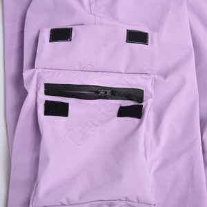 Pantalones de esquí a prueba de viento de cintura alta de color sólido de diseño impermeable y a prueba de viento de gran tamaño personalizado para Uniesx - Product Image 5