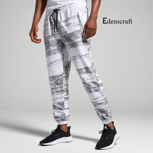 Pantalon de survêtement décontracté à imprimé moyen pour hommes Pantalon de jogging en polaire confortable Pantalon de gym écologique à séchage rapide Pantalon quotidien de course à pied - Product Image 6