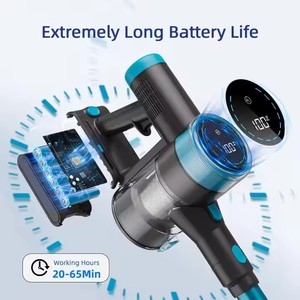 <span class=keywords><strong>เครื่อง</strong></span><span class=keywords><strong>ดูด</strong></span><span class=keywords><strong>ฝุ่น</strong></span>ไร้สายแบบแท่งเดียวทั้งหมดพร้อมถ้วยกันฝุ่นสแตนเลส1.5L 45000PA ระบบการกรอง5พับแบบตั้งได้ด้วยตัวเองปลั๊กแบบ US - Product Image 6