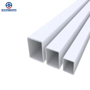 Conexión tubo PVC cuadrado