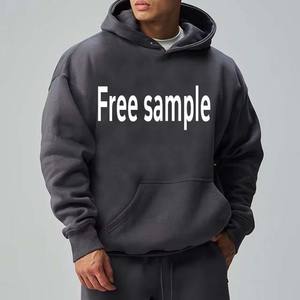 Venta al por mayor 2025 Hombres Premium Heavy 100% Cotton Pullover Hoodies Nuevo Diseño Zipper-Up Basics Impreso Logo para el invierno bordado - Product Image 4