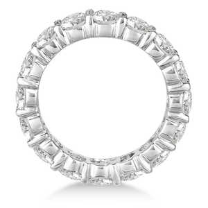 Anillo de Eternidad de Diamantes en Oro Blanco de 18K, Anillo de Diamantes de 5.00ct - Product Image 2