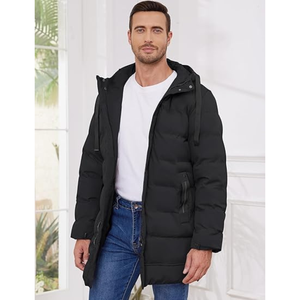 Parka Hombres Abrigos Chaqueta de invierno Espesar Con capucha Outwear Ropa de abrigo Casual Abrigo para hombre - Product Image 4