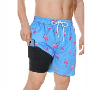 กางเกงขาสั้นสำหรับออกกำลังกายบนท้องถนนแห้งเร็วสำหรับผู้ชายกางเกงวิ่งออกกำลังกายใส่สบายชุดออกกำลังกายในยิมไซส์ใหญ่พิเศษ - Product Image 1