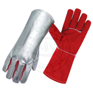 Segen International SI-1100 Aluminisé Rouge Para Aramide Couche Cuir EN-388 Certifié Chaleur Équipement De Lutte Contre L'incendie Accessoires - Product Image 1