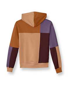 Sweat-shirt à capuche et sweat-shirt à imprimé colorblock en polaire de haute qualité, style classique et décontracté pour hommes - Product Image 6