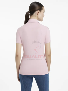 Vente en gros de couche de base d'équitation pour femmes tissu technique à régulation thermique couche de base à séchage rapide et douce au toucher - Product Image 6