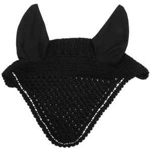 Horse Fly Bonnet White Horse Green Fly Elastic Fly Veil Hood With Soft Mesh Protects Eyes and <b>Ears</b> Full Visibility - Product Image 4