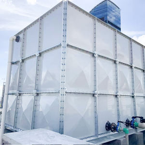 Tanque de Agua de Fibra de Vidrio de 30000 Litros para la Lucha Contra Incendios, Tanque de Almacenamiento de Agua FRP GRP SMC - Product Image 1