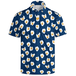 Divertido 3D impreso neón Polo camisa para hombres Verano de gran tamaño de manga corta personalidad calle camisetas Tops Casual ropa masculina - Product Image 5