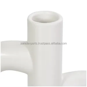 Bougeoir fait à la main en argent pour la présentation de table de mariage avec cadre de bougie de qualité supérieure fabriqué par zahid exports - Product Image 5