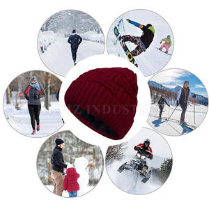 Meilleure vente pas cher prix Beanie chapeau hiver hommes couleur unie chapeau tricoté vêtements d'hiver chapeaux en vente - Product Image 6