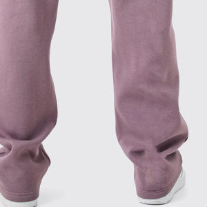 Chándal Deportivo Informal Unisex de Algodón Regular, Transpirable, Antibacteriano, con Capucha, Logotipo Personalizado, Pantalones Deportivos con Costuras en Contraste, Otoño - Product Image 6