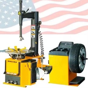 UTILISATION FACILE #   Démonte-pneus 1,5 CV 806B 70D avec machine d'équilibrage de roues et pince à jantes – Combo - Product Image 2